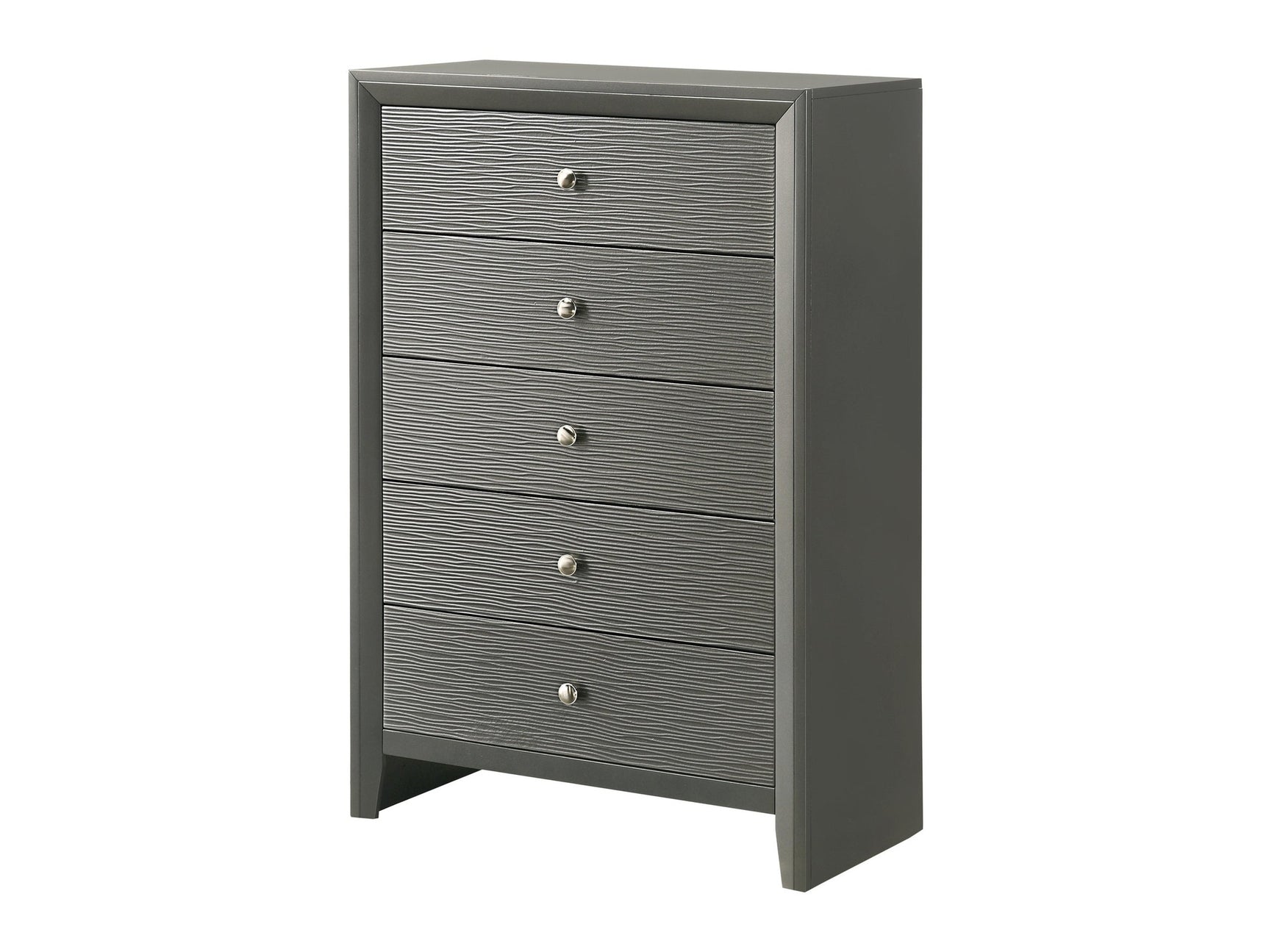 Denker Gunmetal Chest - Ornate Home