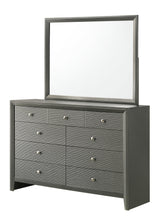 Denker Gunmetal Full Panel Youth Bedroom Set - Ornate Home