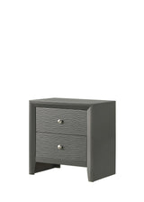 Denker Gunmetal Full Panel Youth Bedroom Set - Ornate Home