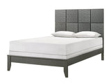 Denker Gunmetal King Panel Bed - Ornate Home