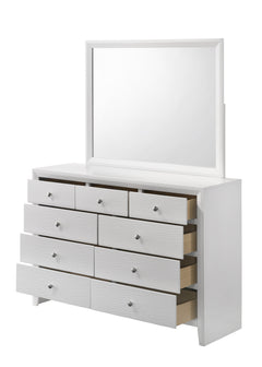 Denker White Full Panel Youth Bedroom Set - Ornate Home
