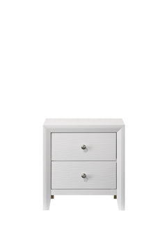 Denker White Full Panel Youth Bedroom Set - Ornate Home