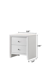 Denker White Full Panel Youth Bedroom Set - Ornate Home