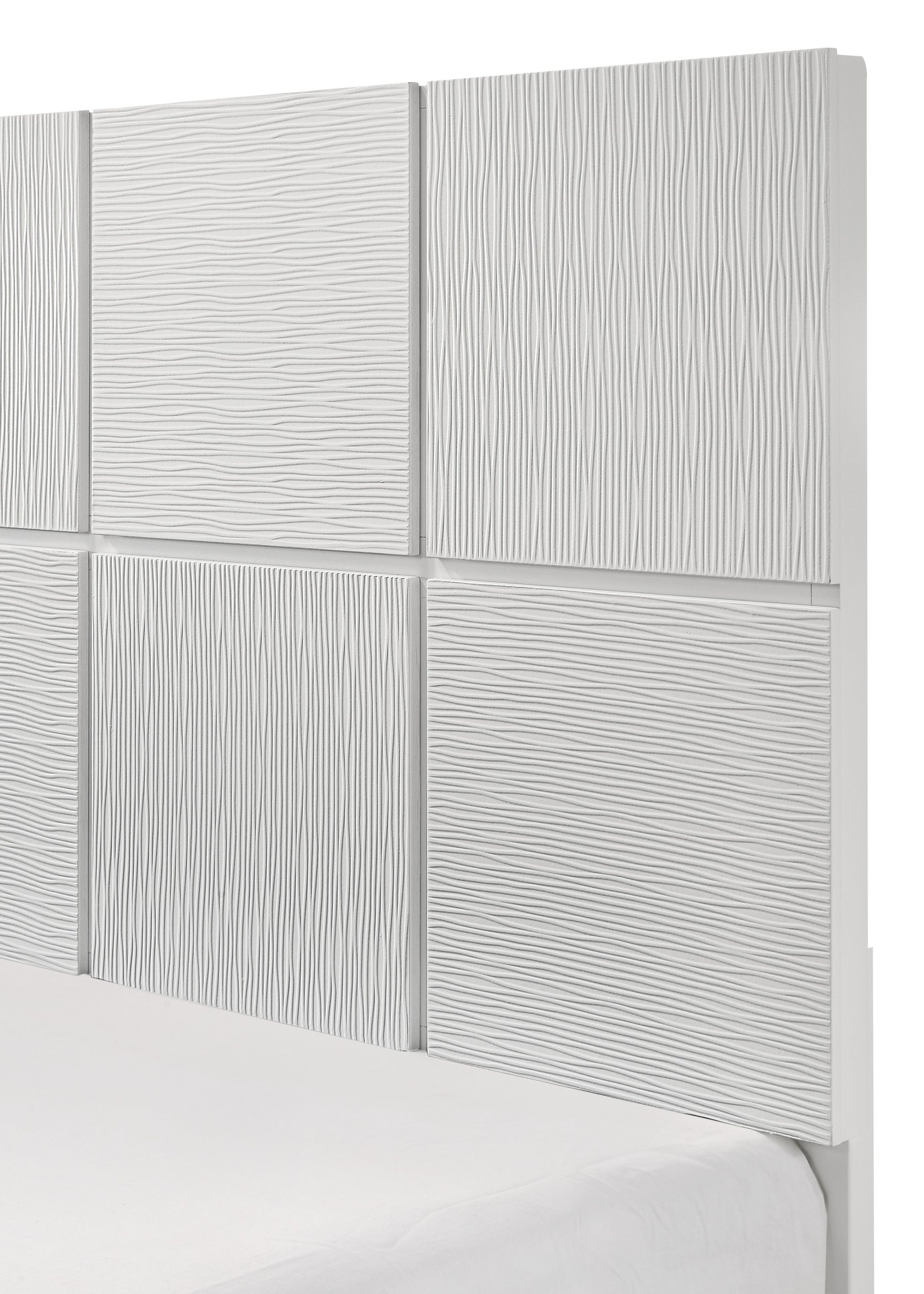 Denker White Full Panel Youth Bedroom Set - Ornate Home