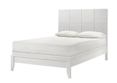 Denker White Panel Bedroom Set - Ornate Home