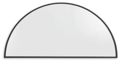 Denlow Black Accent Mirror - Ornate Home