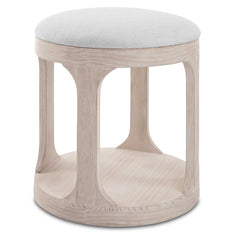 Dennen Oak Ottoman - Ornate Home