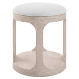 Dennen Oak Ottoman - Ornate Home