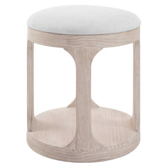 Dennen Oak Ottoman - Ornate Home