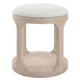 Dennen Oak Ottoman - Ornate Home