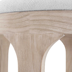 Dennen Oak Ottoman - Ornate Home