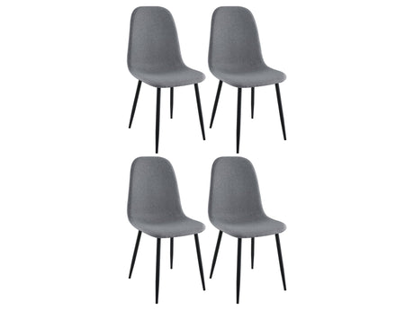 Dennison Grey Side Chair (Set of 4) - Ornate Home