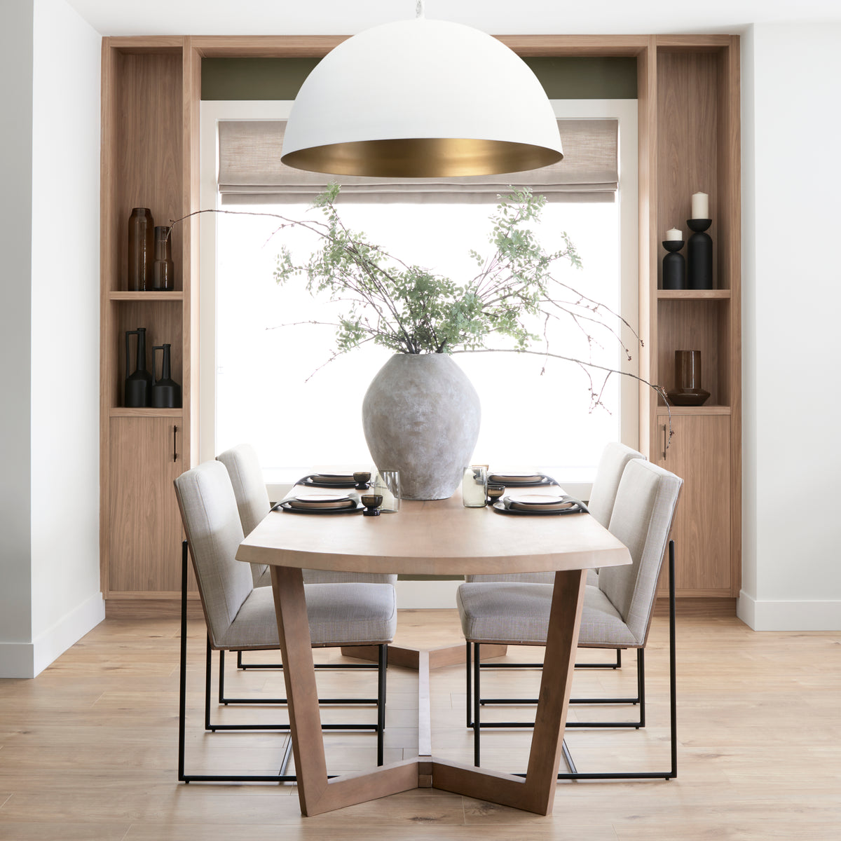Denver Brown Rectangular Dining Table - Ornate Home