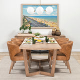 Denver Brown Rectangular Dining Table - Ornate Home