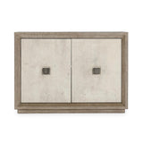 Denver Distressed Gray/Weathered Chalk Cabinet - Ornate Home