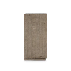 Denver Distressed Gray/Weathered Chalk Cabinet - Ornate Home