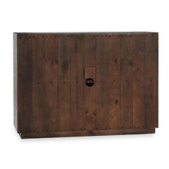 Denver Distressed Gray/Weathered Chalk Cabinet - Ornate Home