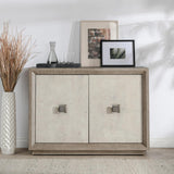 Denver Distressed Gray/Weathered Chalk Cabinet - Ornate Home