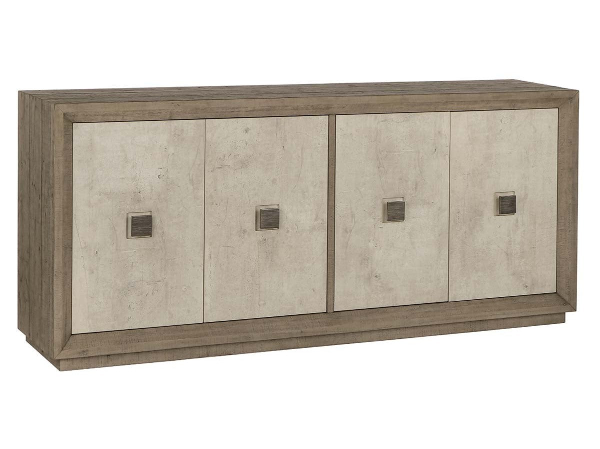 Denver Distressed Gray/Weathered Chalk Sideboard - Ornate Home