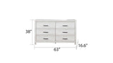 Denver Gray Dresser - Ornate Home