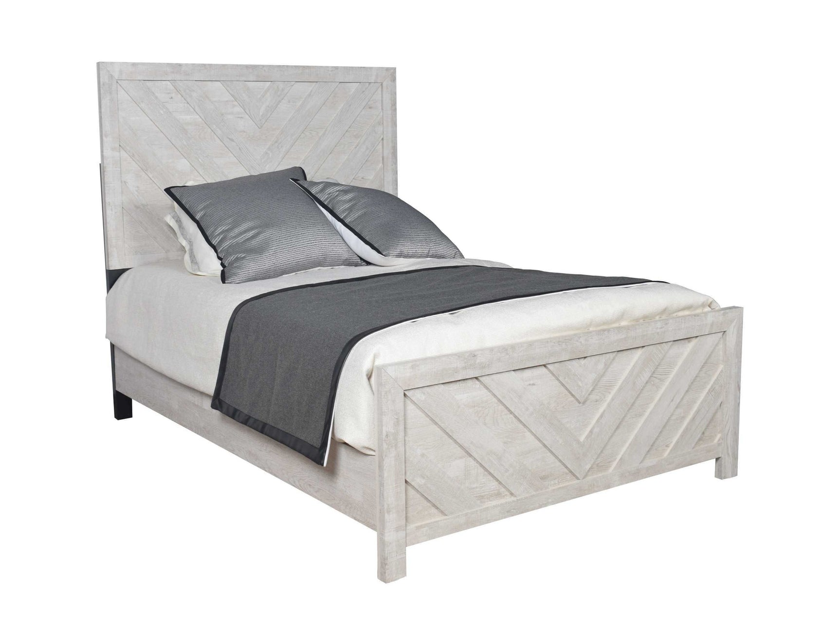 Denver Gray Full Bed - Ornate Home