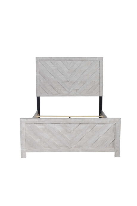 Denver Gray Full Storage Bedroom Set / 4pc - Ornate Home