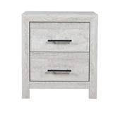 Denver Gray Full Storage Bedroom Set / 4pc - Ornate Home