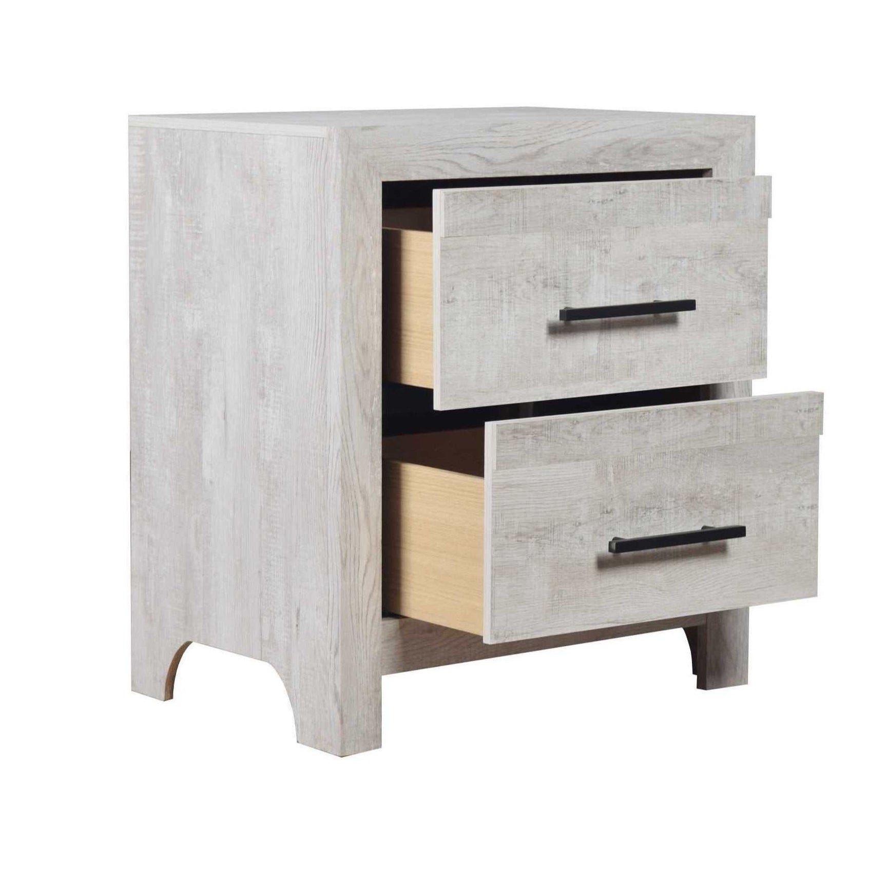 Denver Gray Full Storage Bedroom Set / 4pc - Ornate Home