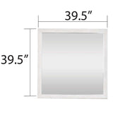 Denver Gray Full Storage Bedroom Set / 4pc - Ornate Home