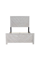 Denver Gray Full Storage Bedroom Set / 5pc - Ornate Home