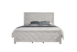 Denver Gray King Storage Bedroom Set / 4pc - Ornate Home