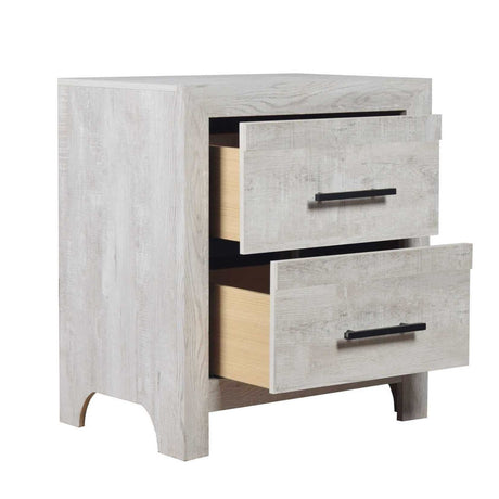 Denver Gray Nightstand - Ornate Home