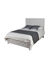 Denver Gray Queen Bed - Ornate Home