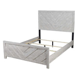 Denver Gray Queen Storage Bedroom Set / 4pc - Ornate Home