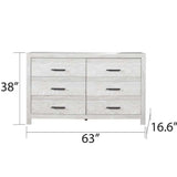 Denver Gray Queen Storage Bedroom Set / 4pc - Ornate Home