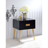 Denvor Black End Table - Ornate Home