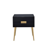 Denvor Black End Table - Ornate Home