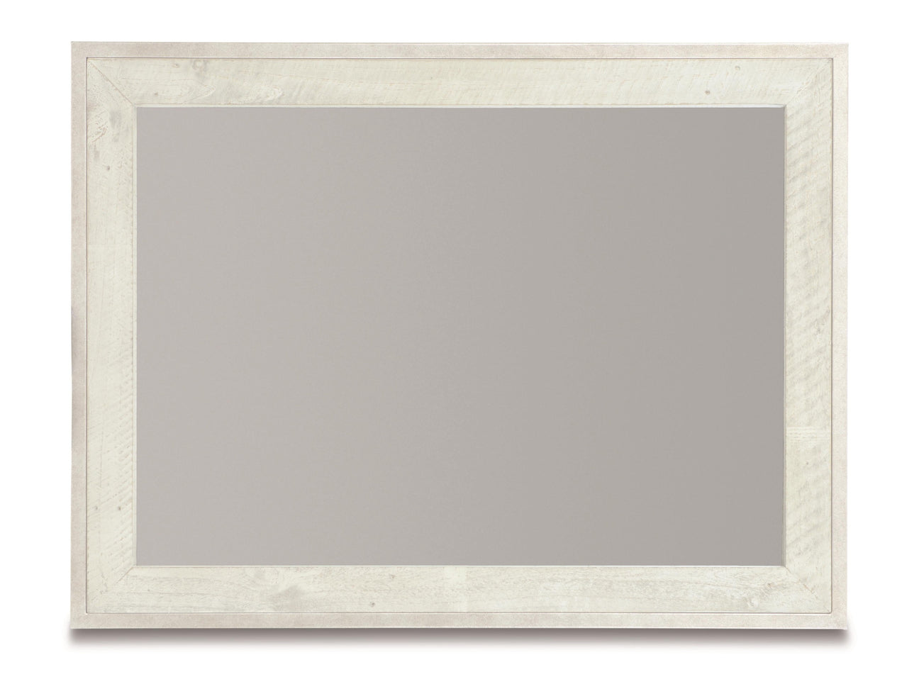 Denys Brushed White Mirror - Ornate Home
