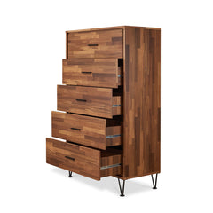 Deoss Walnut Chest - Ornate Home