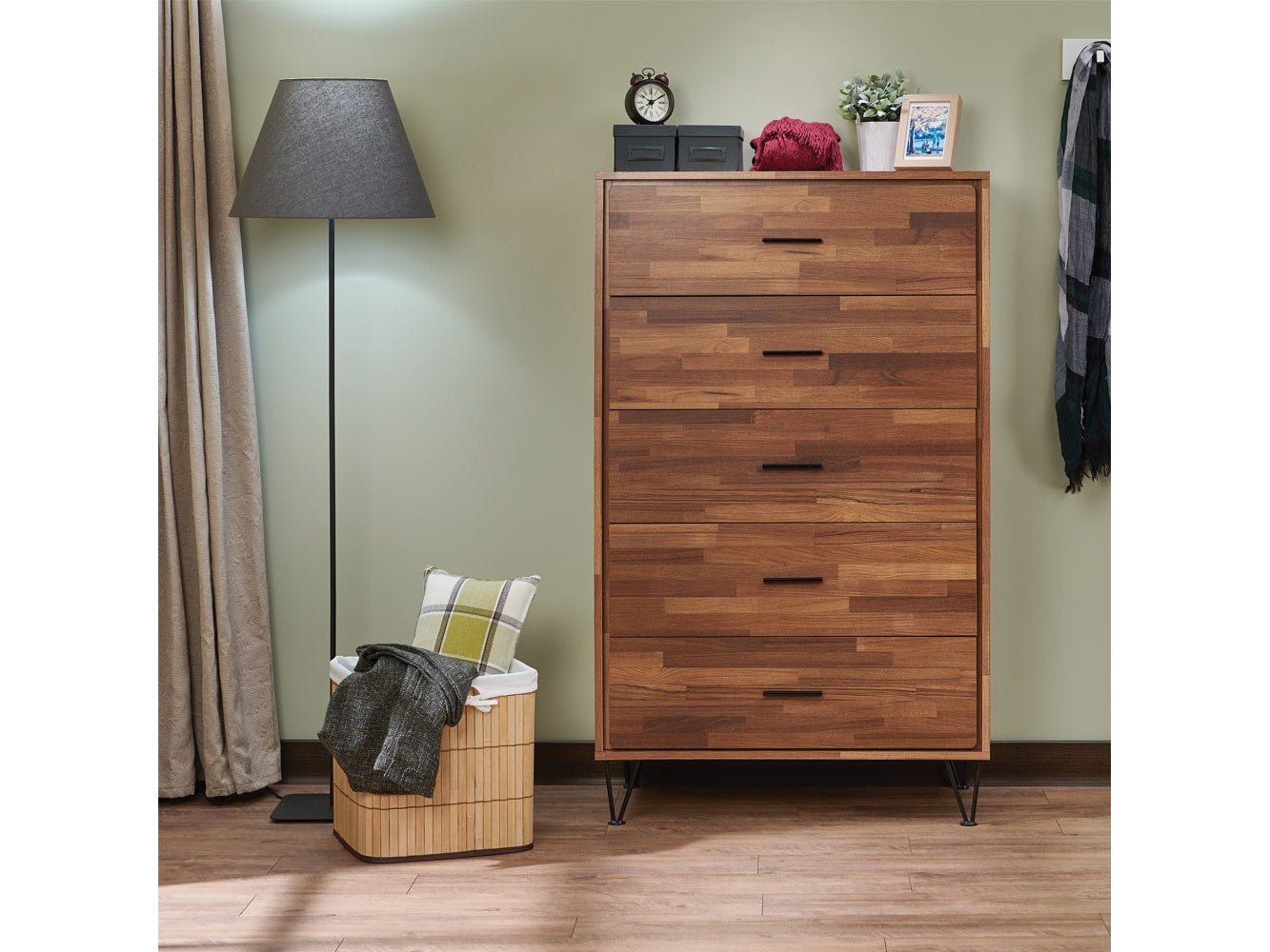 Deoss Walnut Chest - Ornate Home