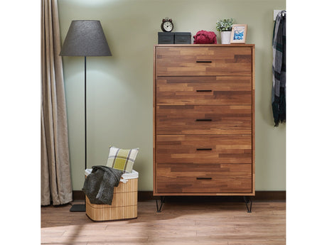 Deoss Walnut Chest - Ornate Home