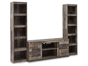 Derekson Multi Gray 3-Piece Entertainment Center (Online Special Price) - Ornate Home