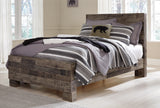 Derekson Multi Gray Full Panel Bed, Dresser and Mirror (Online Special Price) - Ornate Home