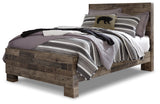 Derekson Multi Gray Full Panel Bedroom Set with Dresser, Mirror and Nightstand (Online Special Price) - Ornate Home