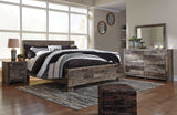 Derekson Multi Gray King Panel Bed (Online Special Price) - Ornate Home