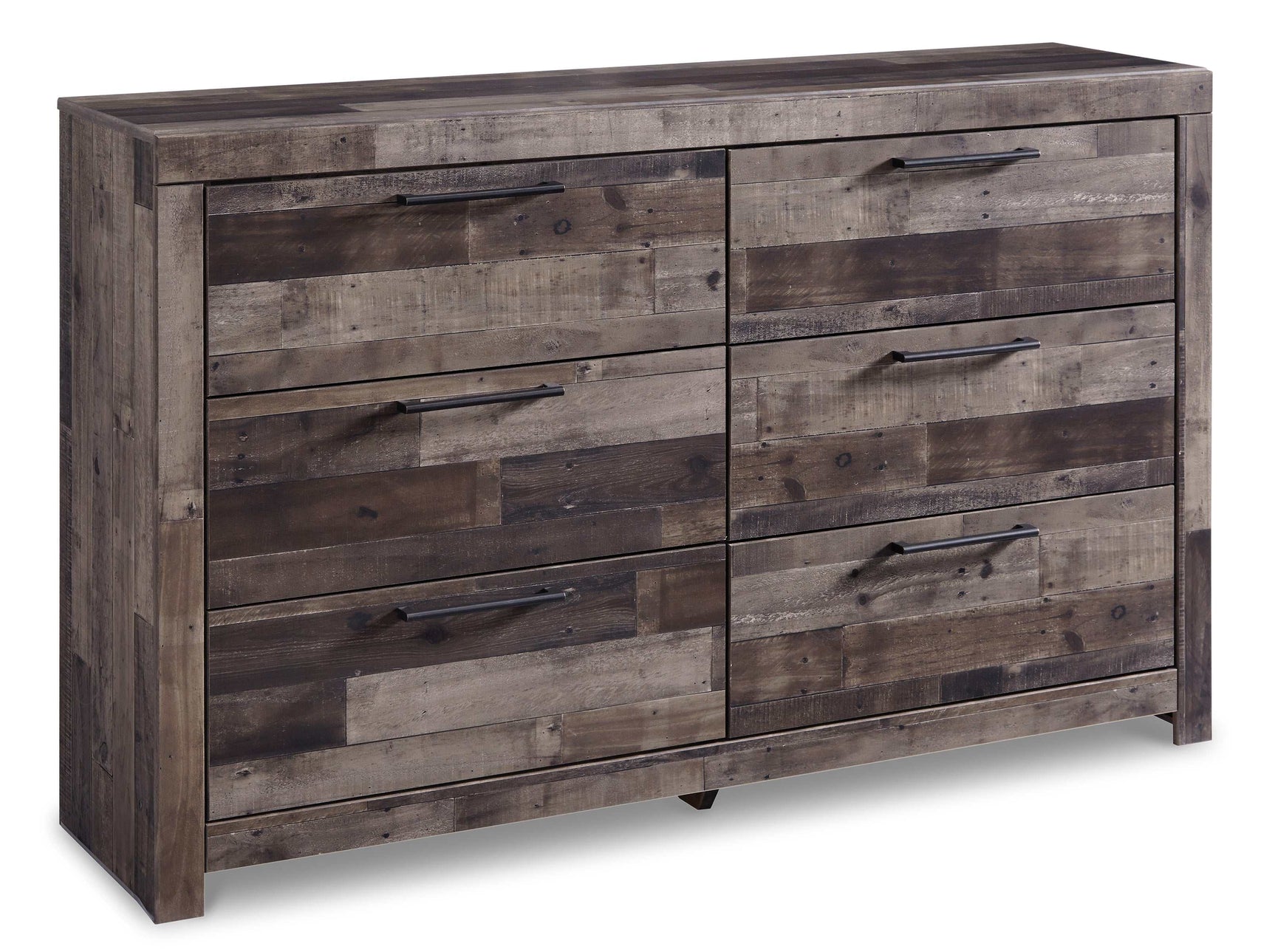 Derekson Multi Gray King Panel Bedroom Set / 4pc (Online Special Price) - Ornate Home