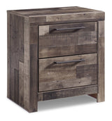 Derekson Multi Gray King Panel Bedroom Set / 4pc (Online Special Price) - Ornate Home