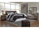 Derekson Multi Gray King Panel Headboard, Dresser, Mirror and Nightstand (Online Special Price) - Ornate Home
