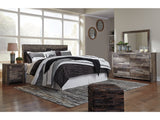 Derekson Multi Gray King Panel Headboard, Dresser, Mirror and Nightstand - Ornate Home