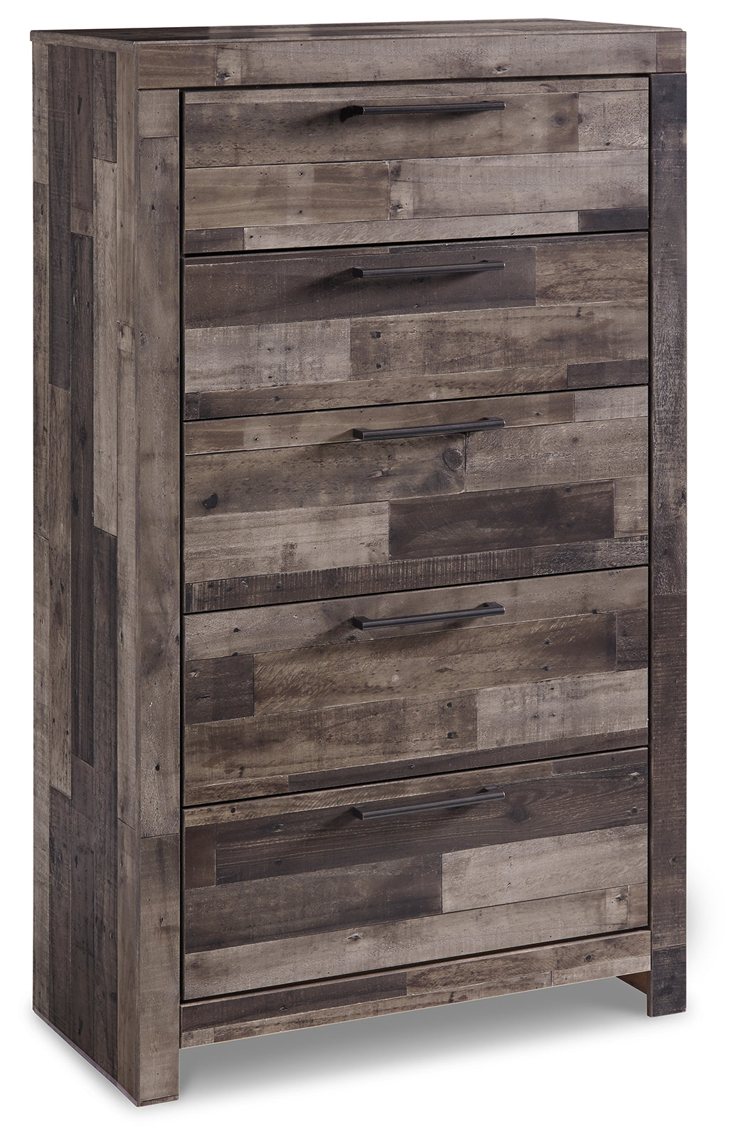Derekson Multi Gray Queen Panel Headboard, Dresser, Chest and Nightstand (Online Special Price) - Ornate Home